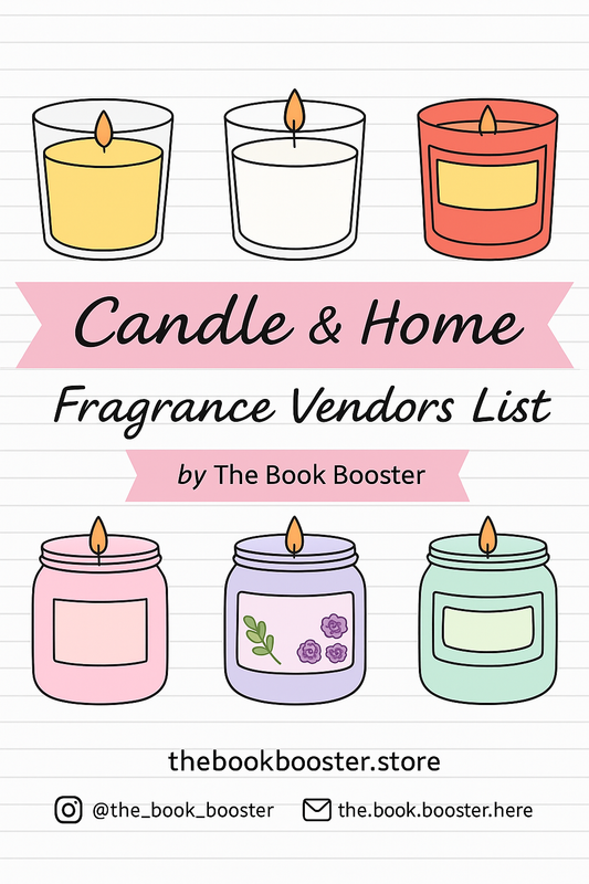✨Candle & Home Fragrance Vendors List